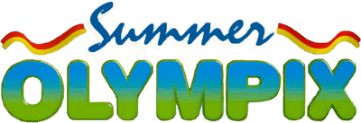 Summer Olympix logo for Amiga CD32